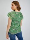 Orsay Bluză de damă verde cu model ORSAY