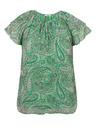 Orsay Bluză de damă verde cu model ORSAY