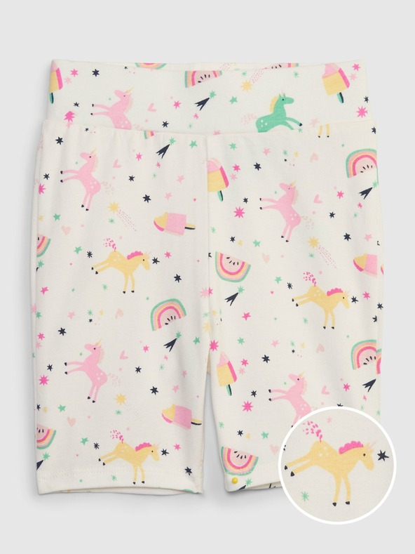 GAP Pantaloni scurți pentru copii Alb