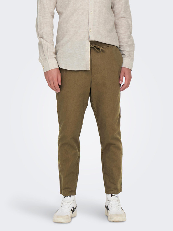 ONLY & SONS Linus Pantaloni Maro