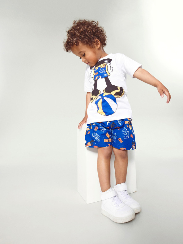 name it Mikal Mickey Costum de baie pentru copii Albastru