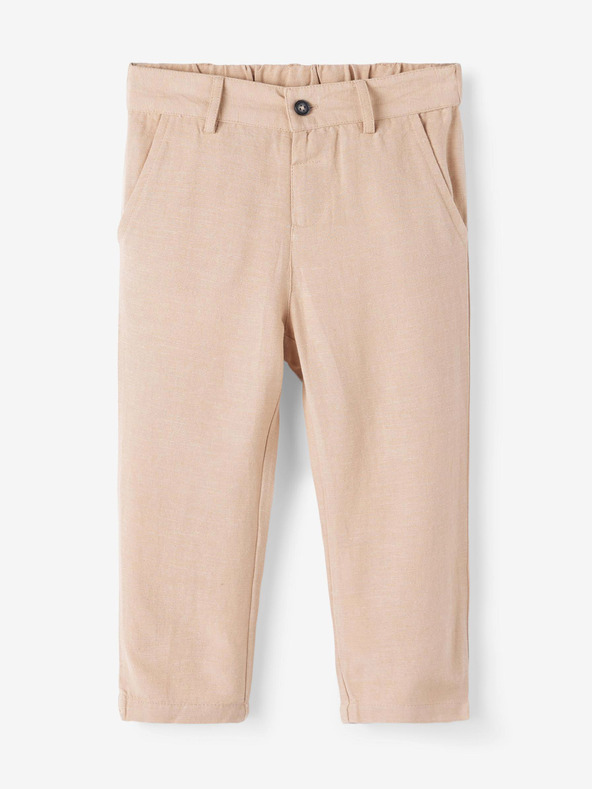 name it Fahrer Pantaloni pentru copii Bej