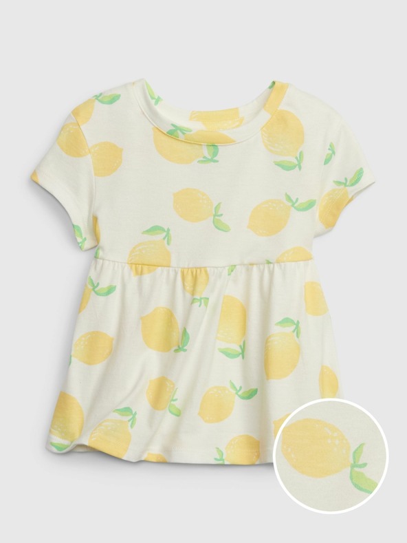 GAP Tricou pentru copii Alb