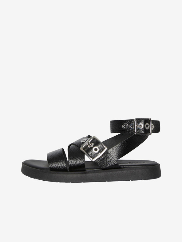 Pieces Shela Sandale Negru