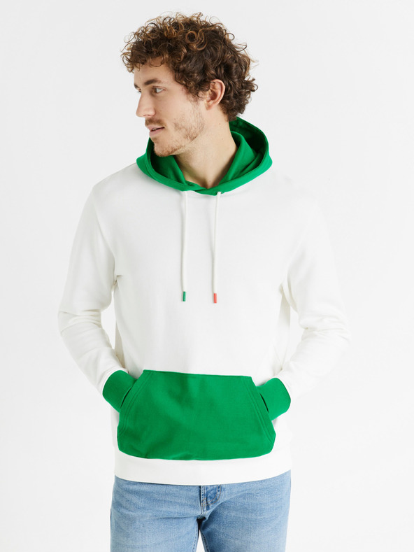 Celio Demultico Hanorac Alb