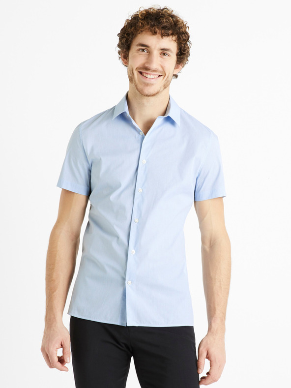 Celio Masantal2c Cămașă Albastru