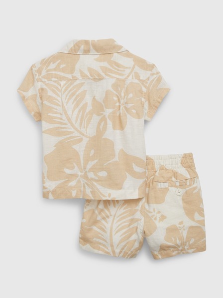 GAP Baby cămașă și pantaloni scurți din in GAP