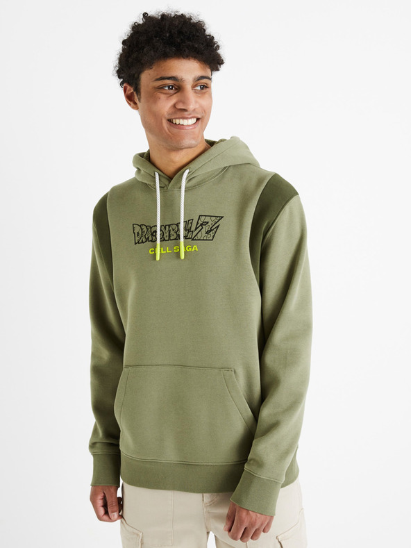 Celio Dragon Ball Hanorac Verde