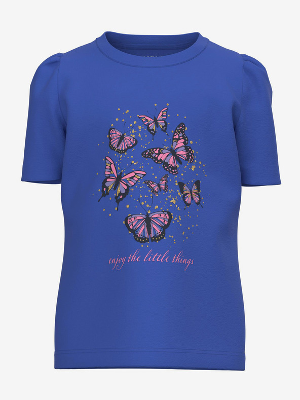 name it Kate Tricou pentru copii Albastru