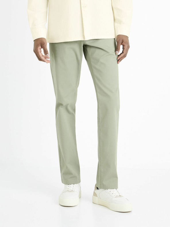 Celio Tohenri Pantaloni Verde