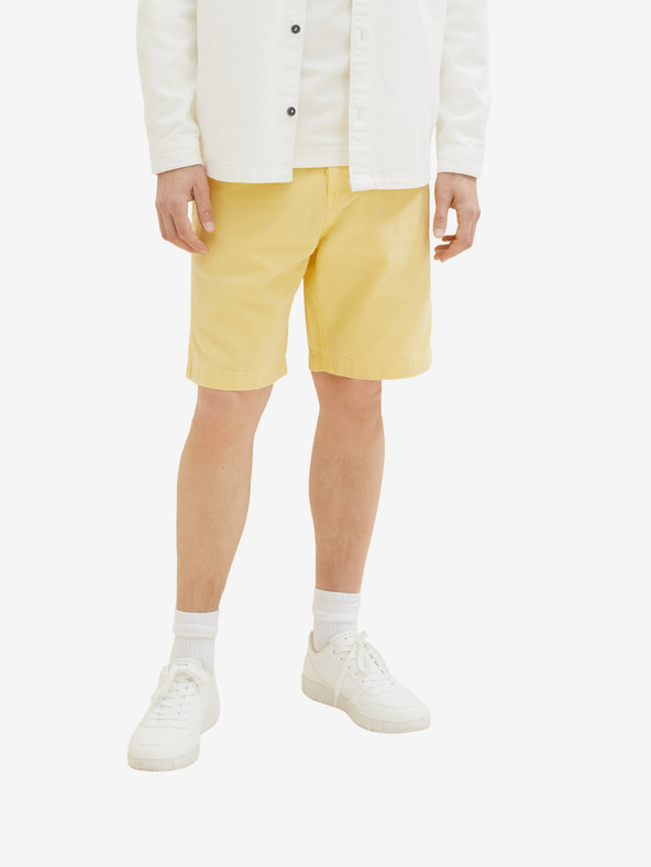 Tom Tailor Pantaloni scurți Galben