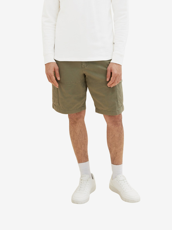 Tom Tailor Pantaloni scurți Verde