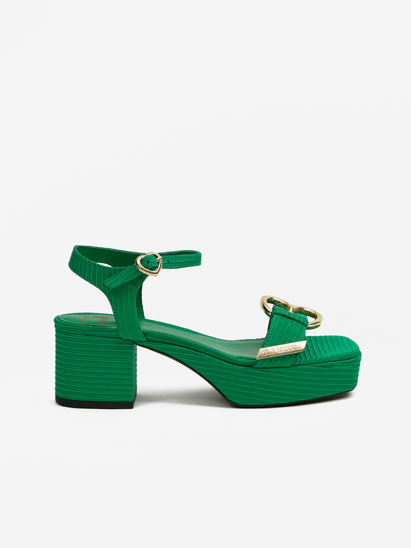 Love Moschino Sandale Verde
