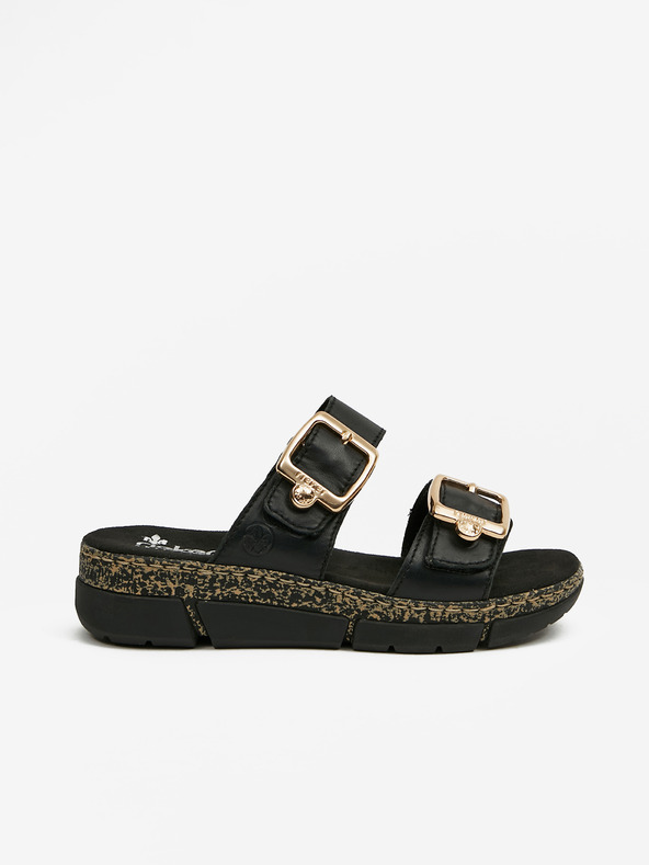 Rieker Sandale Negru