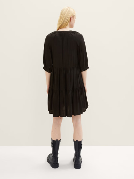Tom Tailor Denim Rochie neagră pentru femei Tom Tailor Denim