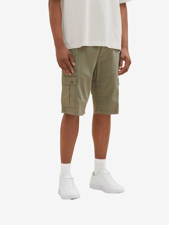 Tom Tailor Pantaloni scurți Verde