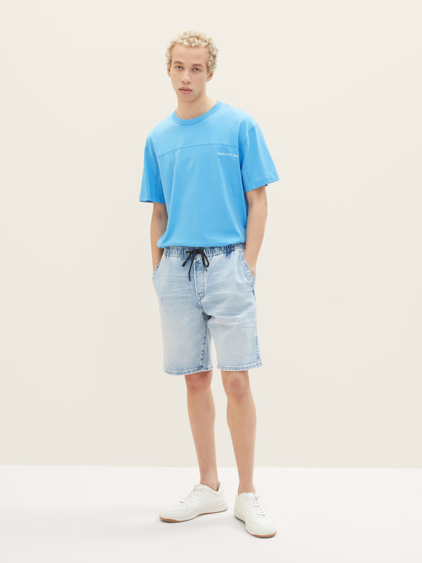 Tom Tailor Denim Pantaloni scurți Albastru