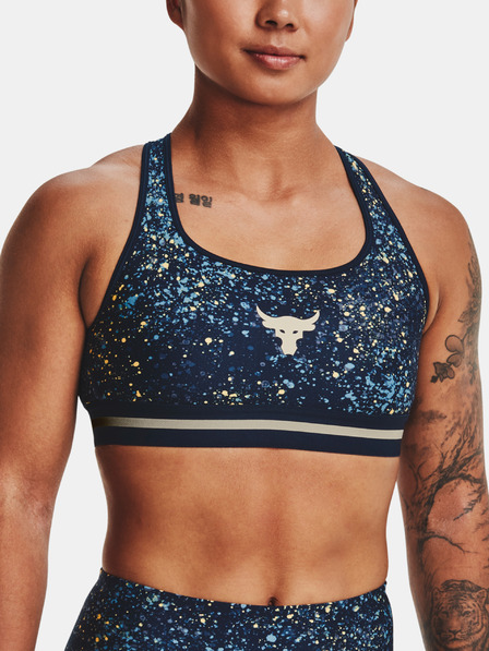 Under Armour UA Project Rock Bra Printed Sport Sutien