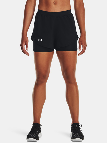 Under Armour UA Fly By Elite 2-in-1 Short-BLK Pantaloni scurți