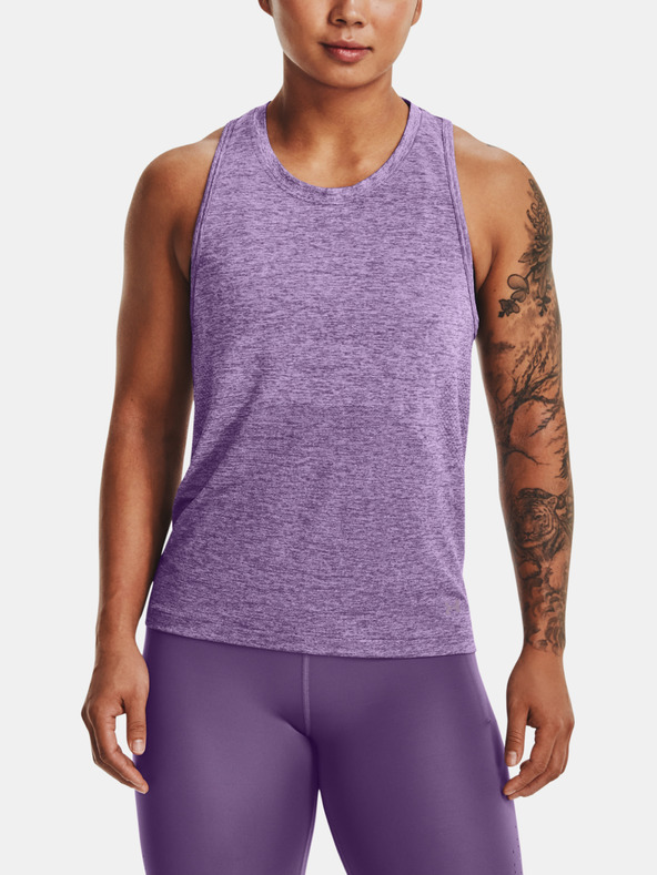 Under Armour UA Seamless Stride Singlet Maieu Violet
