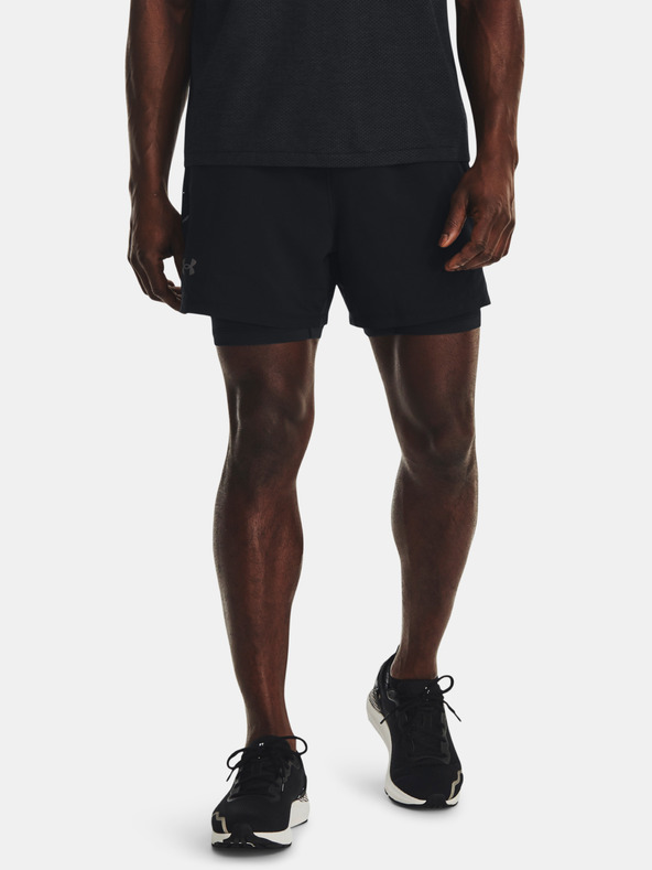 Under Armour Launch Elite 2in1 5 Pantaloni scurți Negru