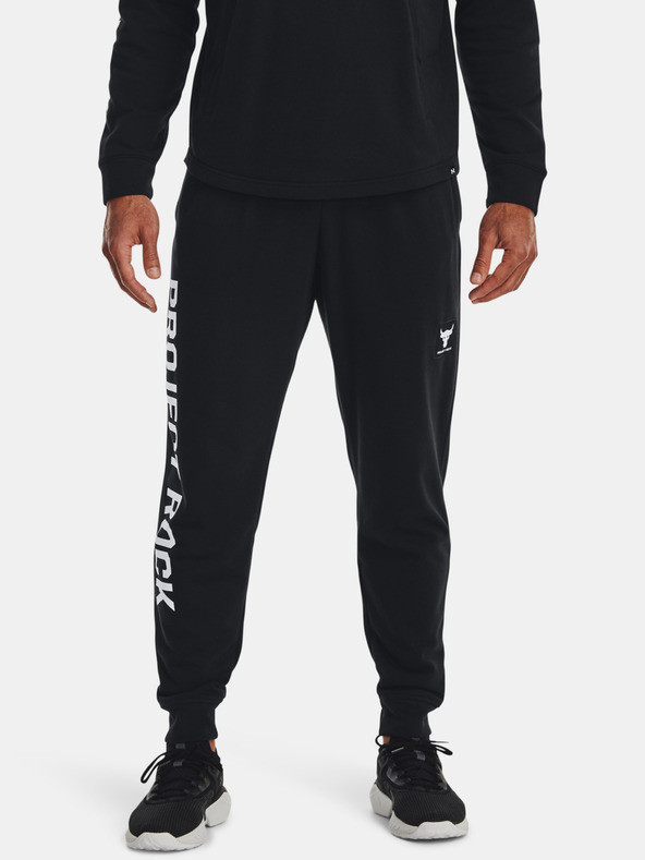 Under Armour Project Rock Terry Pantaloni de trening Negru