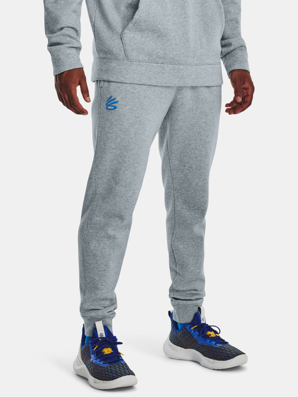 Under Armour Curry Fleece Pantaloni de trening Albastru