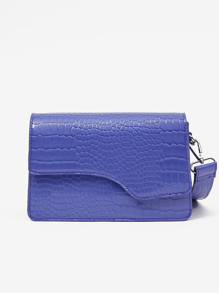 Pieces Geantă crossbody pentru femei mov deschis cu model crocodil Pieces Bunna