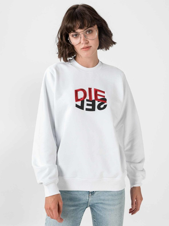 Diesel F-Ang Hanorac Alb