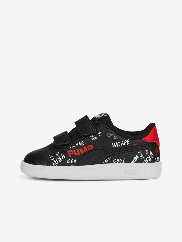 Puma Smash v2 Brand LoveVInf Teniși pentru copii Negru