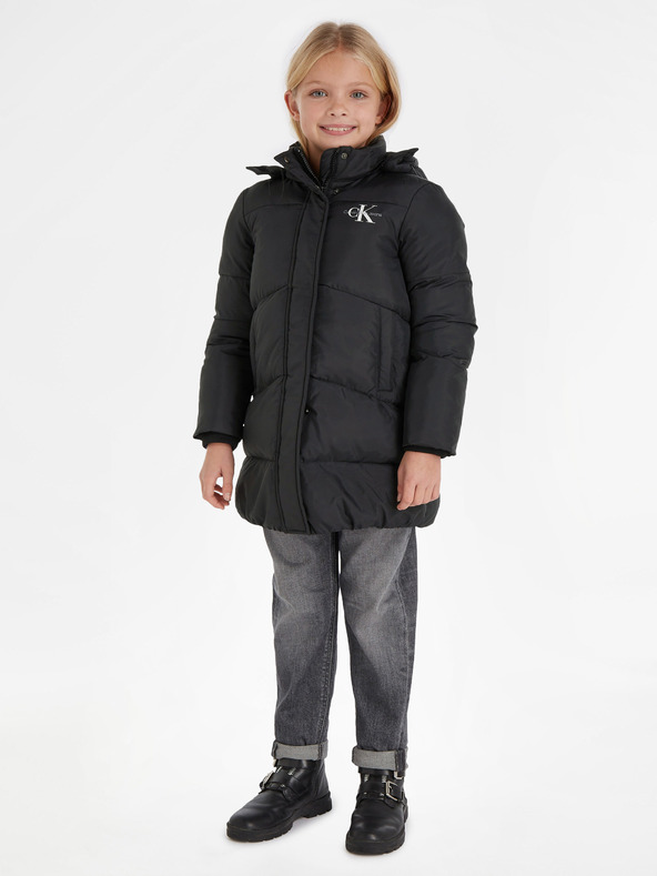 Calvin Klein Jeans Palton pentru copii Negru