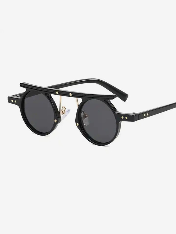 VEYREY Steampunk Punnyostion Ochelari de soare Negru