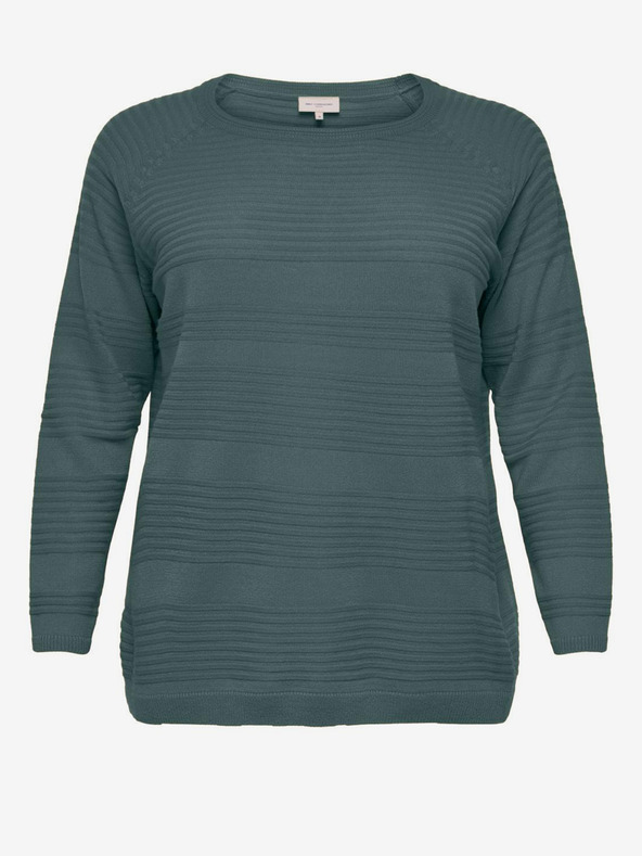 ONLY CARMAKOMA Airplain Pulover Verde