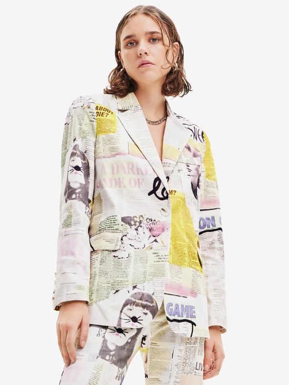 Desigual Lia Sacou Alb