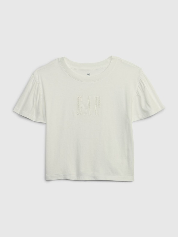 GAP Tricou pentru copii Alb