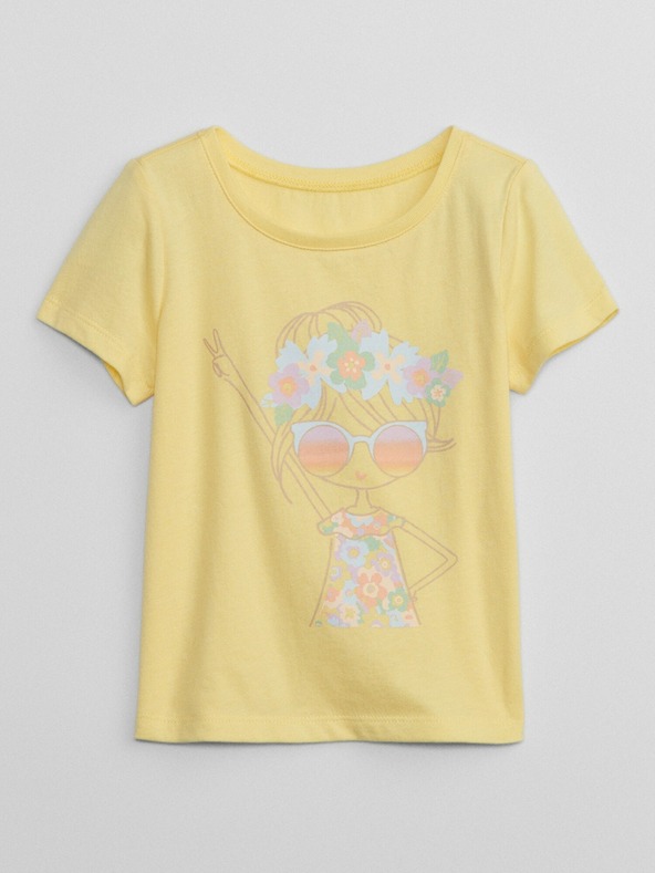 GAP Tricou cu imprimeu pentru copii GAP