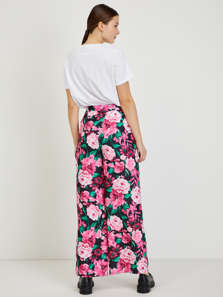 Orsay Pantaloni florali de damă roz ORSAY