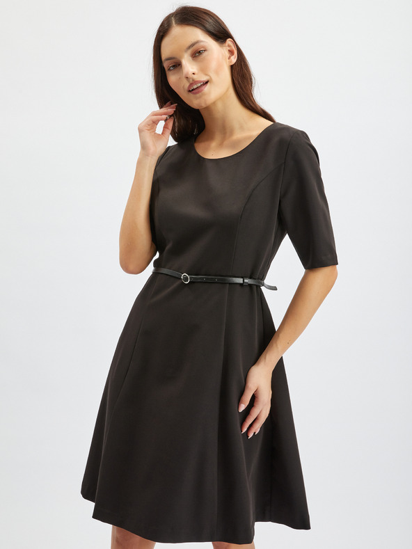 Orsay Rochie de damă neagră ORSAY