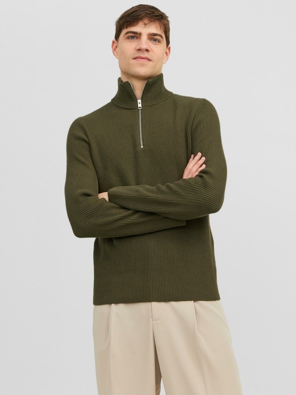 Jack & Jones Perfect Pulover Verde