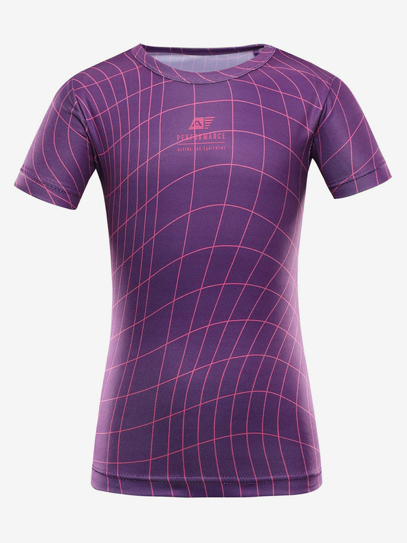 ALPINE PRO Basiko Tricou pentru copii Violet