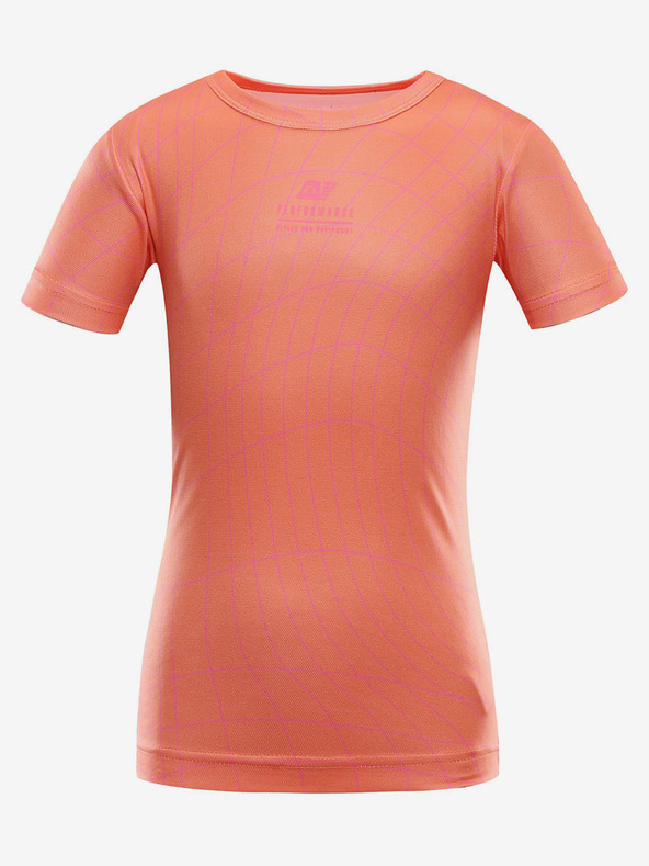 ALPINE PRO Basiko Tricou pentru copii Portocaliu