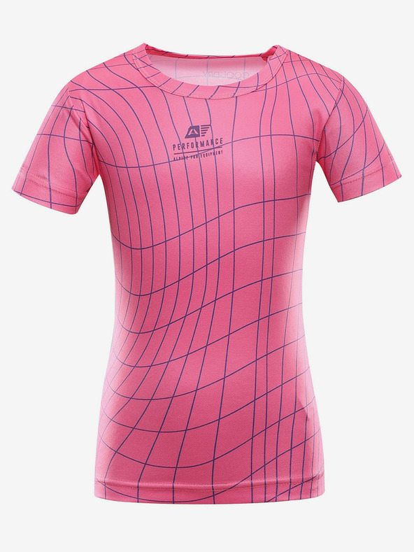 ALPINE PRO Basiko Tricou pentru copii Roz