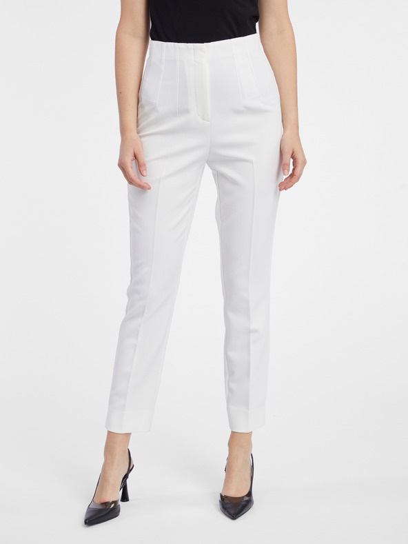 Orsay Pantaloni Alb