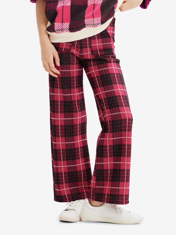 Desigual Denis Pantaloni pentru copii Roz