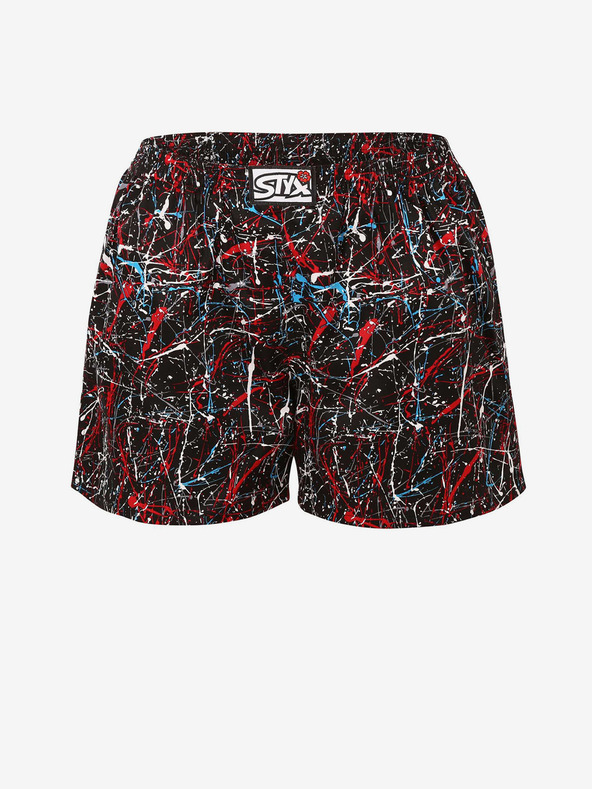Styx Pantaloni scurți de dormit Negru