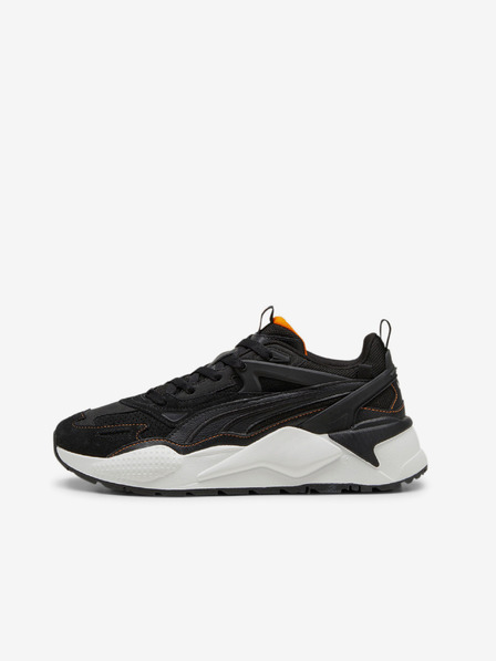 Puma Adidași negri pentru bărbați cu detalii din piele Puma RS-X Effect Perf