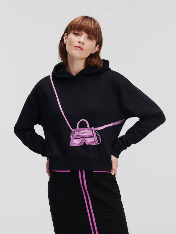 Karl Lagerfeld Hanorac Negru