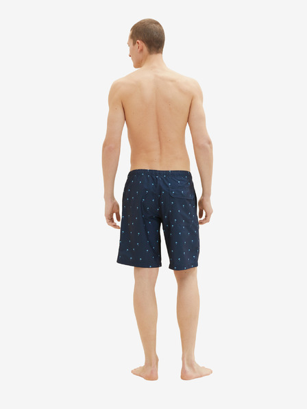 Tom Tailor Costume de baie pentru bărbați cu model albastru închis Tom Tailor