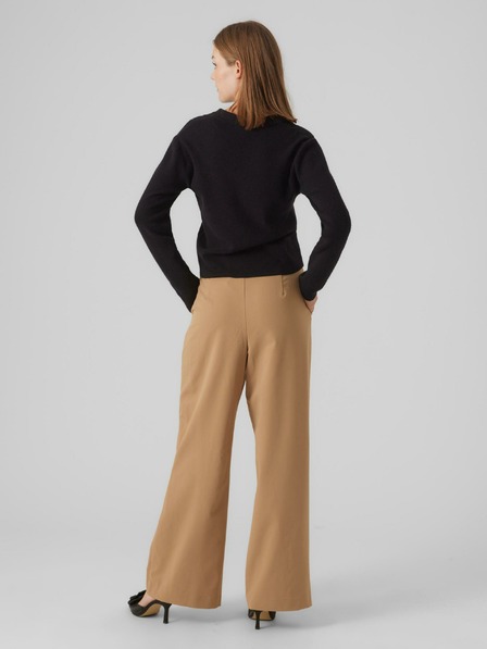 AWARE by VERO MODA Pantaloni bej AWARE by VERO MODA Gaia pentru femei