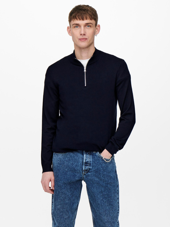 ONLY & SONS Wyler Pulover Albastru